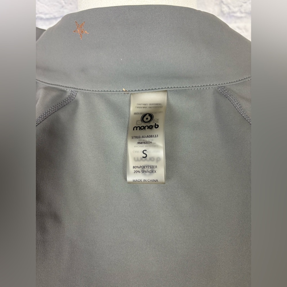 Mono B Foil Star athletic jacket size S - Picture 5 of 5